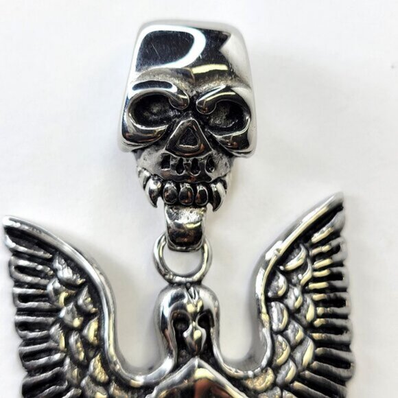 Skeleton Pendant Stainless Steel - Picture 5 of 10